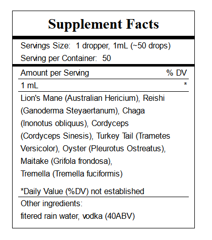 Multi-8 Mushroom Liquid Extract